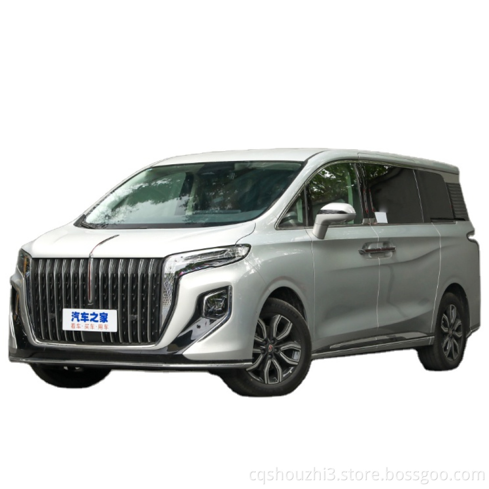 2023 Hongqi Business Purple Fahrzeugfamilie Auto Hongqi HQ9 48V Leichte Mischtaschinfahrzeuge 7 Sitze MPV Neue Energiefahrzeuge